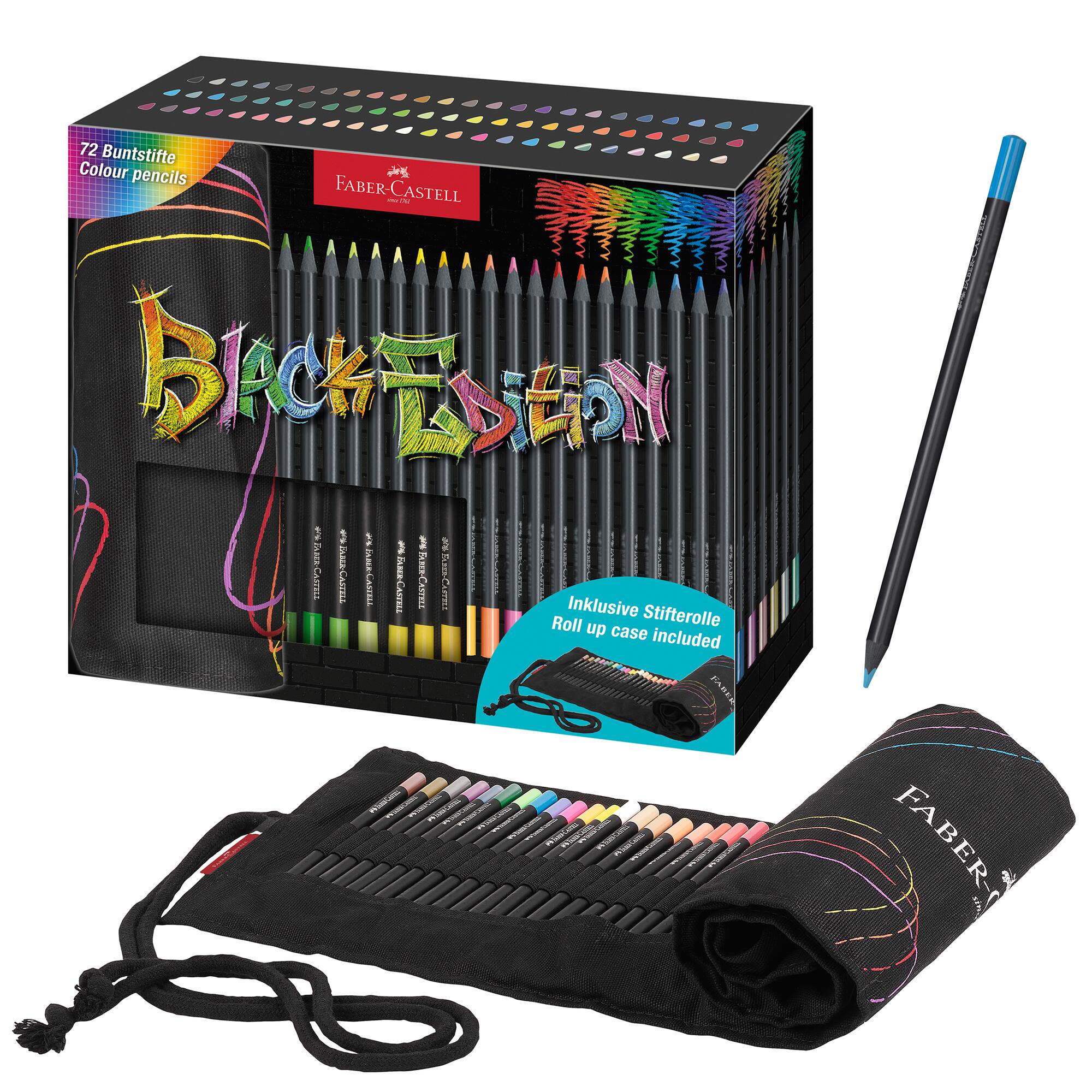 Faber-Castell Black Edition Color Pencils 72ct.
